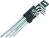 BikeMaster 9-Piece Ball End Long Wrench Set with Torx - Precision Chrome-Vanadium Steel