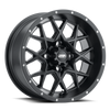 ITP Hurricane 12x7 PowerSports Wheel with Matte Black Finish - Part #1228630536B