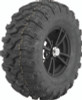 QuadBoss QBT446 27x11R12 Radial Utility Tire with 8-Ply Construction and Rim Guard