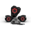 Rockford Fosgate RZR14RC-STG3 Stage-3 600W audio system with 6.5 inch front speakers and 10 inch under dash subwoofer for Polaris RZR Ride Command