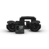 Rockford Fosgate RZR14-STG1 Stage-1 PMX-2 Bluetooth media receiver with custom dash kit for Polaris RZR