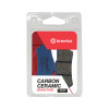Brembo OE Powersports Carbon Ceramic Brake Pad for Husqvarna TE 125 and KTM SuperMoto 125 Front