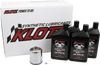 Klotz Basic Harley Davidson 4 Qt Synthetic Oil Change Kit - KH-105