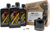 KLOTZ KH-112 Basic HD Rev Max 4 Quart Synthetic Oil Change Kit
