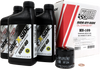 Klotz Kawasaki SXS 4 Quart Synthetic Oil Change Kit – High-Performance Off-Road Lubricant