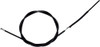 MOTION PRO Black Vinyl Rear Hand Brake Cable for Honda TRX350 Models