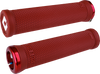 ODI Ruffian 2.1 Lock-On Grips - PWC - Dark Red/Red L33RFDR-R