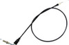 MOTION PRO Black Vinyl Throttle Cable - Part 10-0098 for Polaris Models
