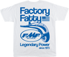 FMF Factory Fatty T-Shirt - White - Large HO25118902WHTLG