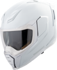 ICON Ultraflite™ Helmet Solid MIPS® Gloss White 3XL - Lightweight and High-Performance Motorcycle Helmet