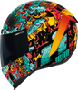 ICON Airform™ Helmet Munchies Blue 3XL with MIPS® Technology and Fog-Free Shield