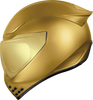 ICON Domain™ Helmet - Cornelius Gold Small - Lightweight FRP Shell with Fog-Free Shield and Removable Features
