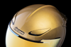 ICON Domain™ Helmet - Cornelius Gold Small - Lightweight FRP Shell with Fog-Free Shield and Removable Features