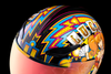 ICON Domain™ Helmet Lucky Lid 4 - Red, Size XL - Removable Breath Deflector and Fog-Free Shield