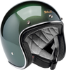 BILTWELL Bonanza Helmet - Metallic Sierra Green XS - Part 1001-324-201