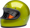 BILTWELL Gringo Helmet - Metallic Lime, 2XL (Part No. 1002-392-506)