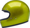 BILTWELL Gringo Helmet - Metallic Lime, 2XL (Part No. 1002-392-506)