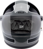 BILTWELL Gringo S Helmet Tracker XL - Gloss Storm Gray and Black, Part 1003-562-505