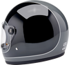 BILTWELL Gringo S Helmet Tracker XL - Gloss Storm Gray and Black, Part 1003-562-505