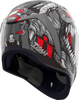 ICON Airform™ Kryola Kreep MIPS Helmet – Silver, Large | Injection Molded Polycarbonate Shell and Advanced Ventilation