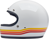 BILTWELL Gringo Helmet Sunset Spectrum Medium - Lightweight Impact-Resistant Motorcycle Helmet