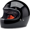 BILTWELL Gringo S Helmet - Gloss Black - Medium (Part #1003-101-503)