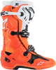 Alpinestars Tech 10 Enduro Boots - Fluorescent Orange, Black & White, US 14 / EU 49.5