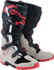 Alpinestars Tech 7 Enduro Boots - Black, Light Gray & Bright Red, US 12