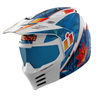ICON Elsinore™ Kaonohi Blue Motorcycle Helmet - Size 2XL, Part #0104-3269