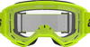 Alpinestars GOGGLES Vision 3 Goggle - Wordmark - Yellow with Clear Lens (Part Number 5103325-5038)