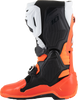 Alpinestars Tech 10 Enduro Boots - Fluorescent Orange, Black & White, US 12 / EU 47