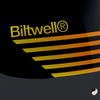 BILTWELL Bonanza Helmet Lightspeed Medium – Gloss Black, Orange & Yellow with Hand-Painted Finish