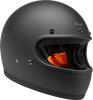 BILT WELL Gringo Helmet Flat Black XL - Lightweight Impact-Resistant Motorcycle Helmet with Comfort Features