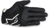 Alpinestars SMX-2 Air Carbon V2 Gloves - Black/White/Fluo Yellow, XL (Part Number 3567717-125-XL)