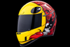 ICON Airform™ Helmet MIPS® Brozak Red 3XL with Quick-Release Shields and Advanced Ventilation