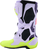 Alpinestars Tech 10 Supervented Off-Road Boots - Purple/Fluorescent Yellow/Diva Pink, US 12 / EU 47