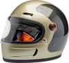 BILTWELL Gringo SV Helmet - Tracker Gloss Metallic Champagne/Charcoal, Medium (Part Number 1006-5100-503)