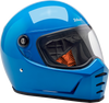 BILTWELL Lane Splitter Helmet - Gloss Tahoe Blue XS (Part #1004-129-501)