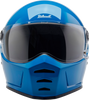BILTWELL Lane Splitter Helmet - Gloss Tahoe Blue XS (Part #1004-129-501)
