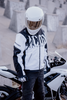 ICON Airframe Pro™ Helmet - Solid Gloss White 3XL - Lightweight Composite Shell with Fog-Free Shield and Modular Liner