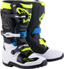 Alpinestars Youth Tech 7S Boots Black/Blue/Yellow US 7 / EU 40.5 - Part 2015017-1795-7