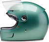BILTWELL Gringo SV Helmet - Metallic Seafoam 2XL with Impact-Resistant ABS Shell and Advanced Ventilation