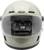 BILTWELL Gringo SV Helmet - Gloss Chalk Gray XS | Impact-Resistant Motorcycle Helmet with Ventilation and Safety Features