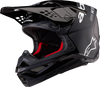 Alpinestars Supertech M10 Helmet Flood MIPS® Black/Dark Gray Small 8301023-1310-S