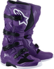 Alpinestars Tech 7 Off-Road Motorcycle Boots - Purple, US 10 / EU 44.5 – Model 2012025-38-10