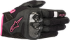 Alpinestars Stella SMX-1 Air V2 Gloves - Black/Fuchsia, XS (Part #3590518-1039-XS)