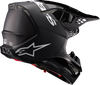 Alpinestars Supertech M10 Helmet - Flood - MIPS® - Black/Dark Gray - XS