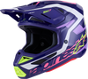 Alpinestars SM7 Helmet - Deed Gloss Purple/Pink - XL (Part Number 8302426-3142-XL)