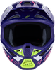 Alpinestars SM7 Helmet - Deed Gloss Purple/Pink Medium (Part #8302426-3142-M)