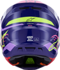 Alpinestars SM7 Helmet - Deed Gloss Purple/Pink Medium (Part #8302426-3142-M)
